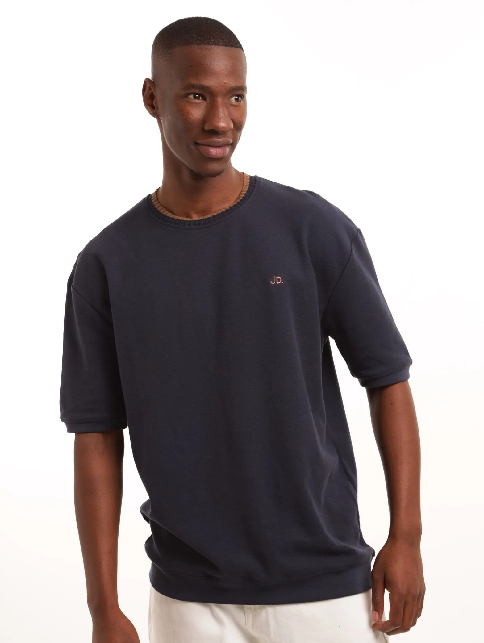 Men's Saint Tee - Navy sold by Edgars