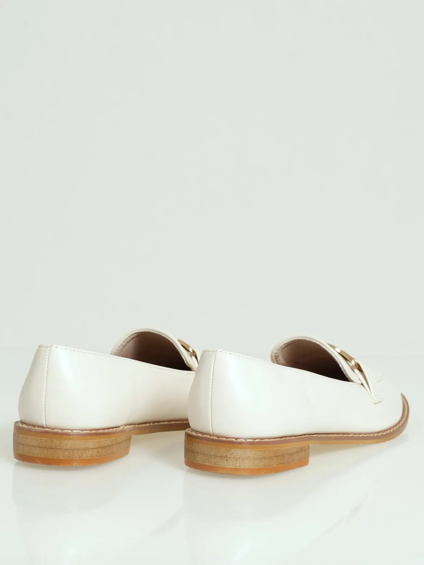Loafer With Chain Metal Trim - Off White sold by Edgars product image thumbnail 4