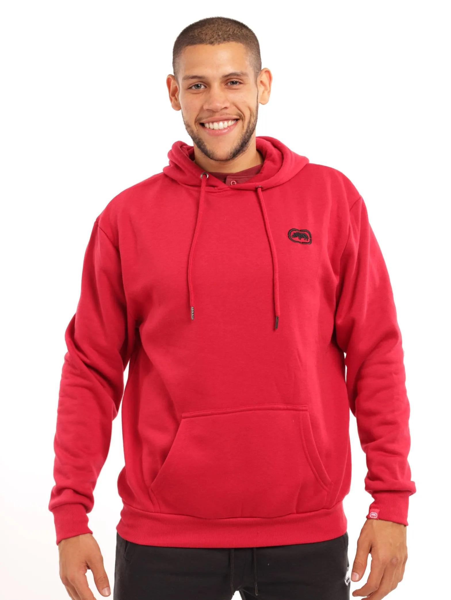 Men's Never Out Hooded Top - Red sold by Edgars