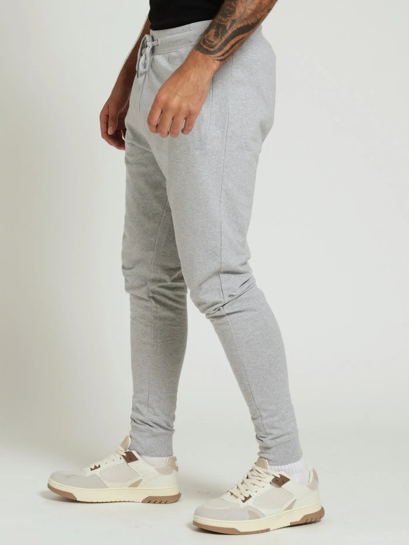 Unbrushed Fleece Trackpants - Grey Melange sold by Edgars product image thumbnail 2