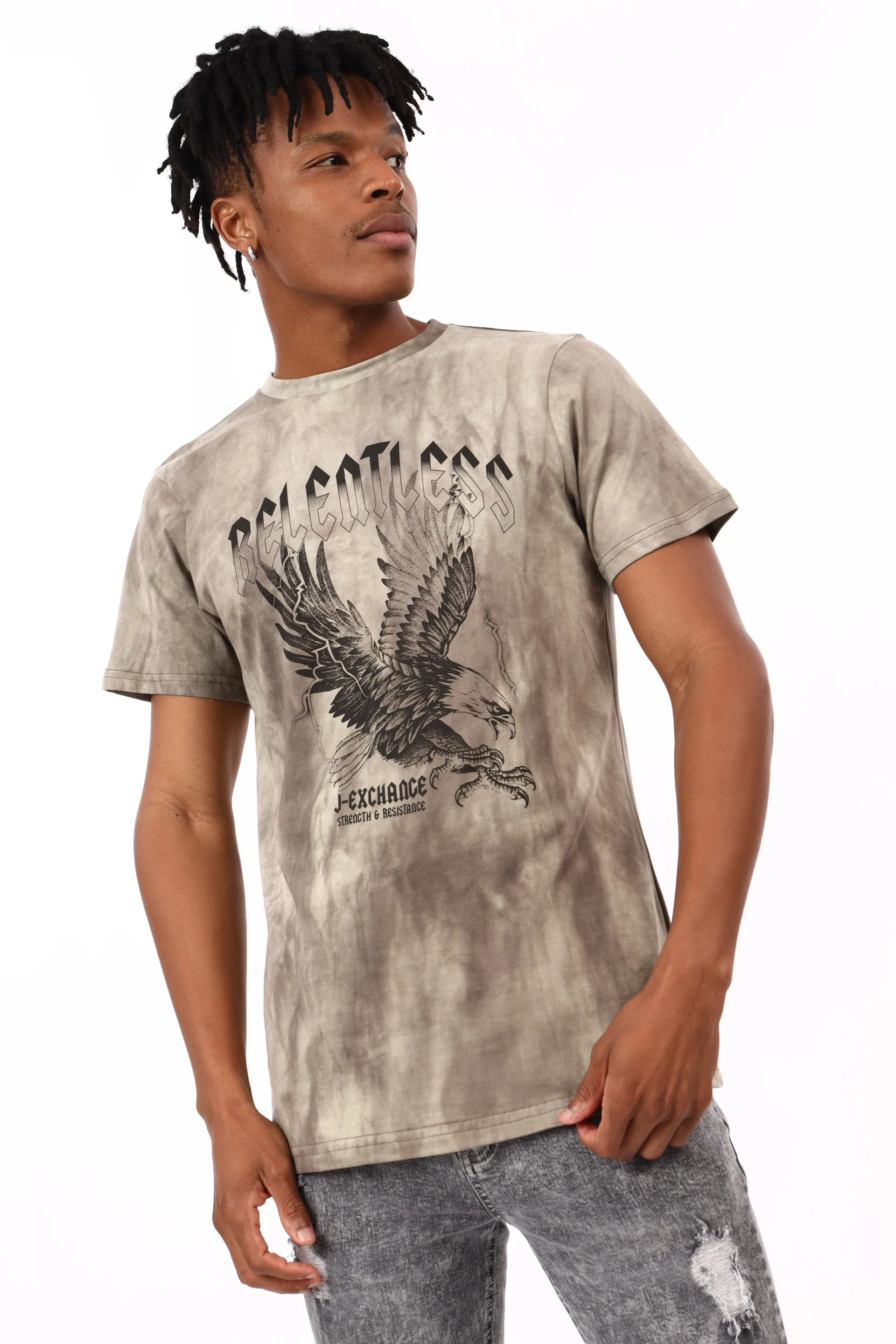 Men's Eagle Lightning Spectra Tee - Khaki sold by Edgars