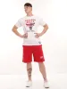Men's Bulls Ombre Print Tee - White sold by Edgars