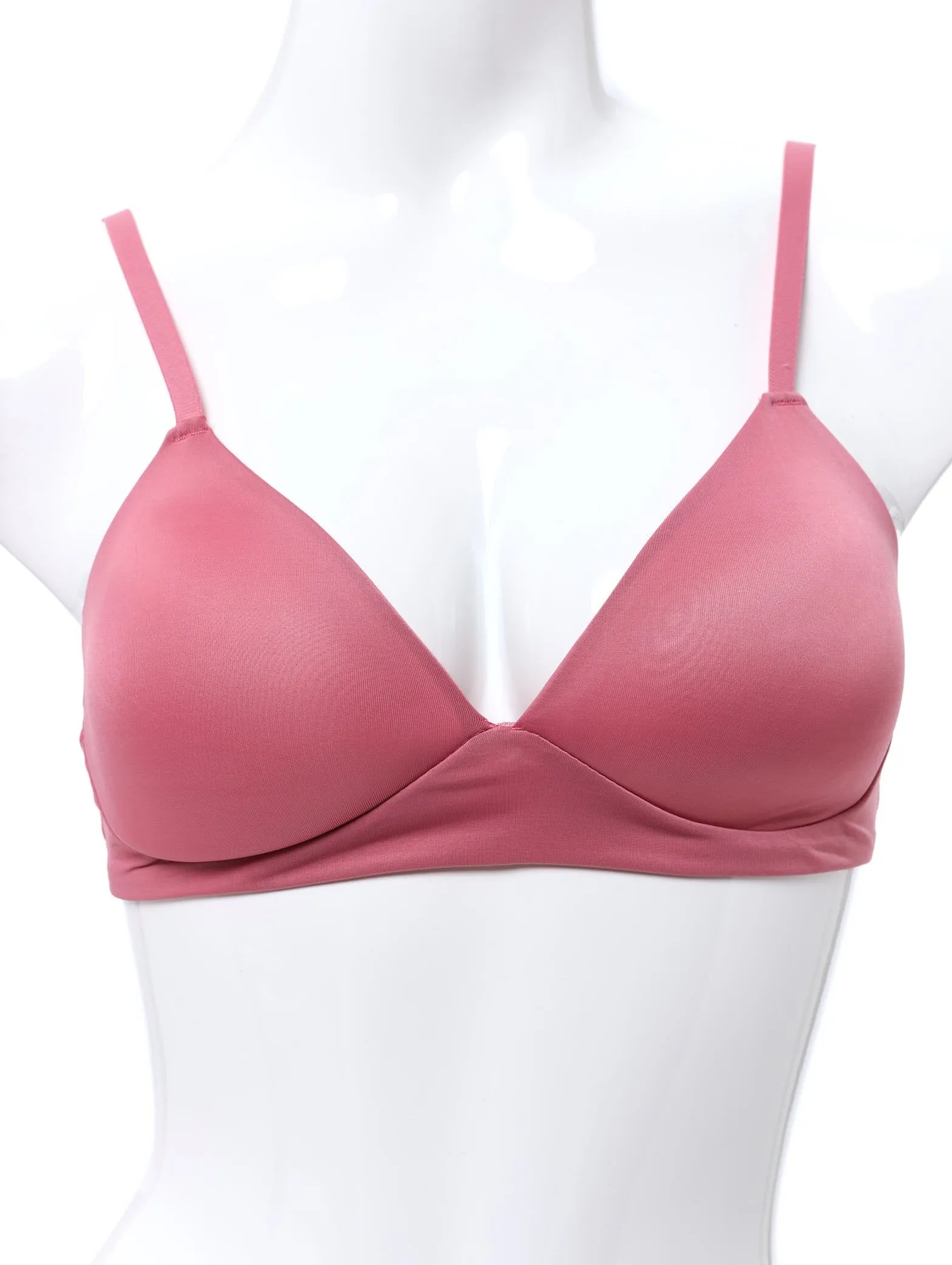 Ladies 2 Pack Wireless A frame T-shirt bra - Pink sold by Edgars