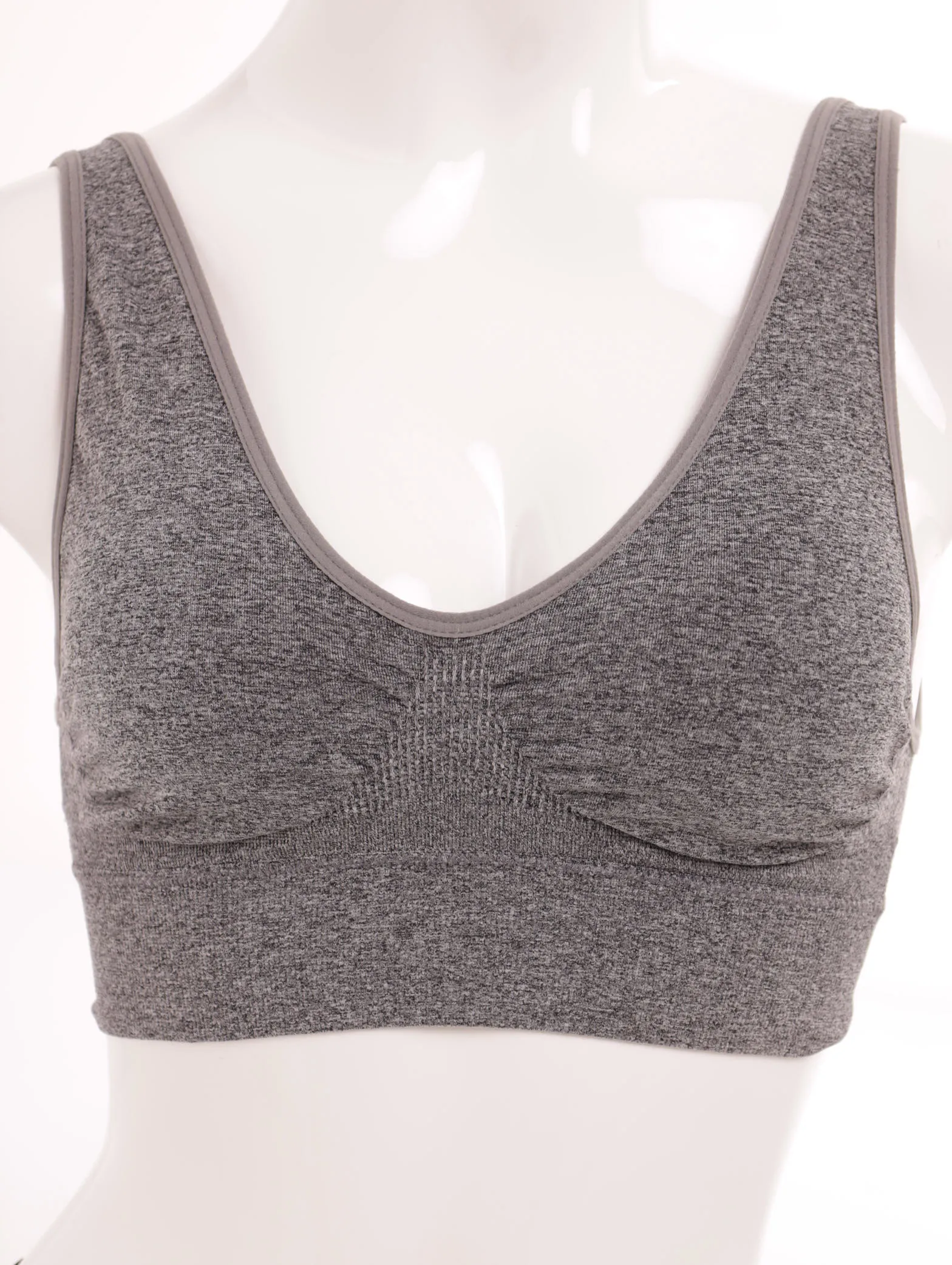Ladies Genie Bra - Grey Melange sold by Edgars