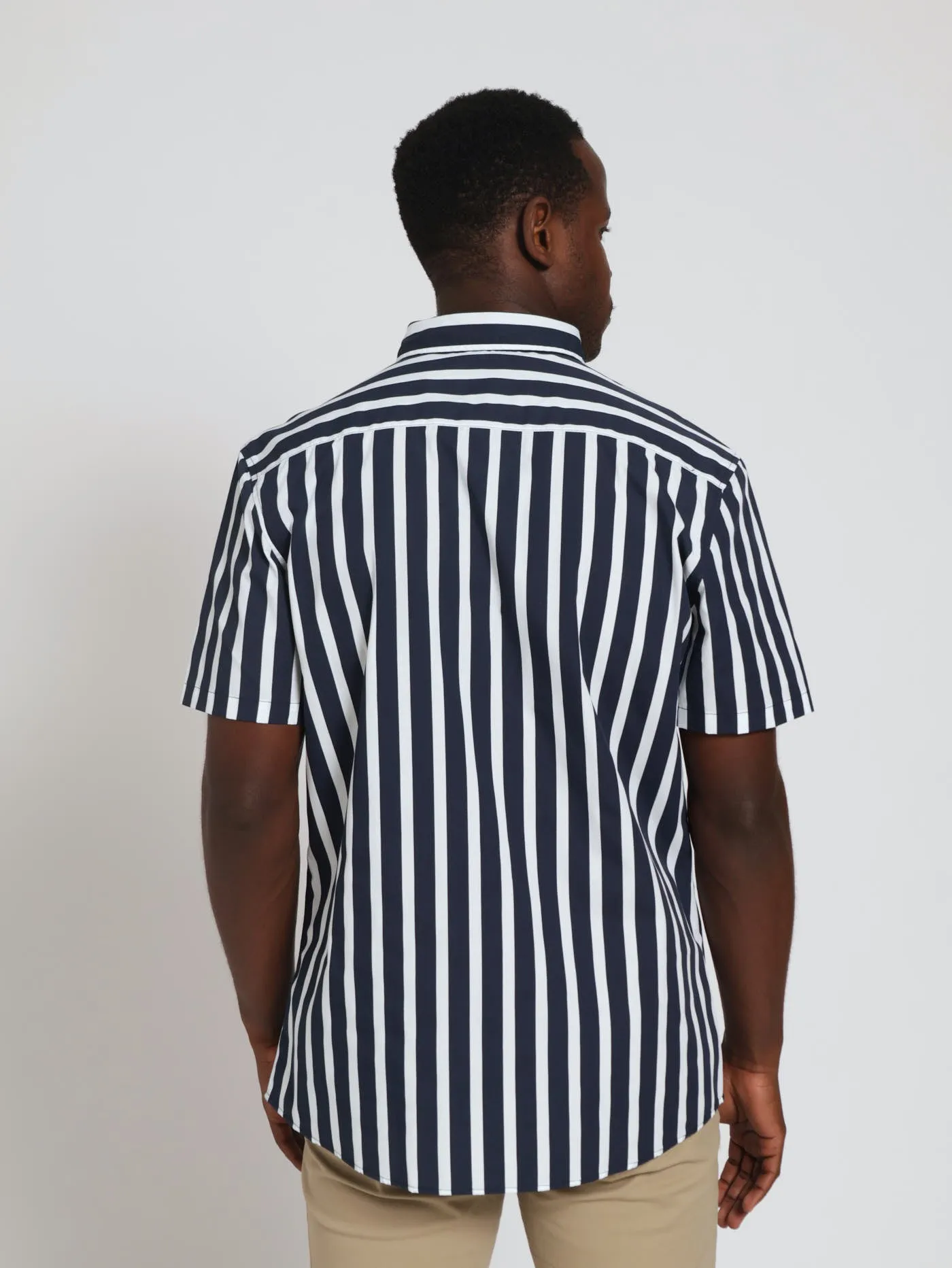 Stripe Shirt - Navy/White sold by Edgars product image thumbnail 4