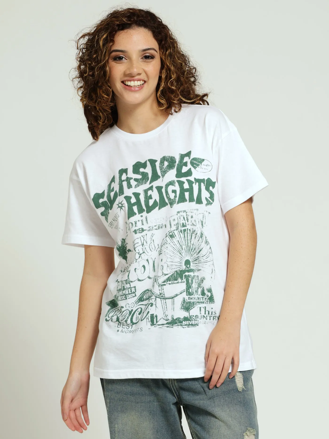 1 Colour Tee - White sold by Edgars