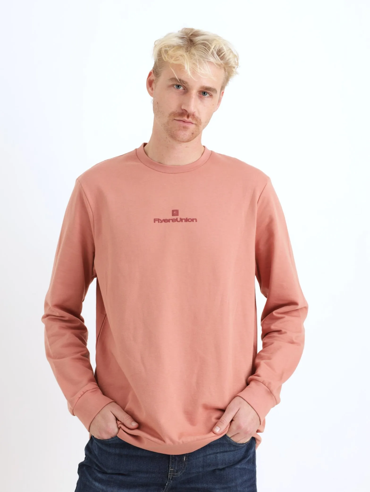 Men's Basic Crew Neck Top - Pink sold by Edgars
