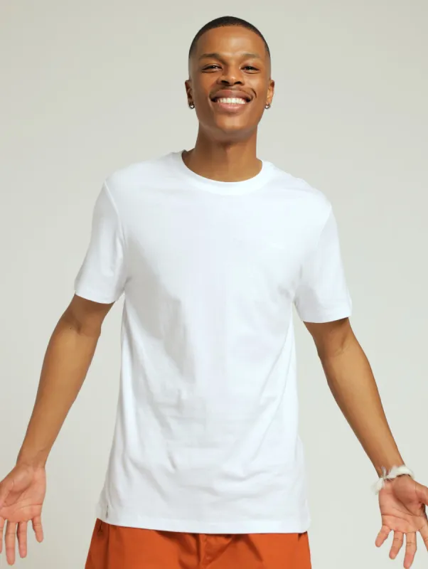 Slim Core Tee - White sold by Edgars