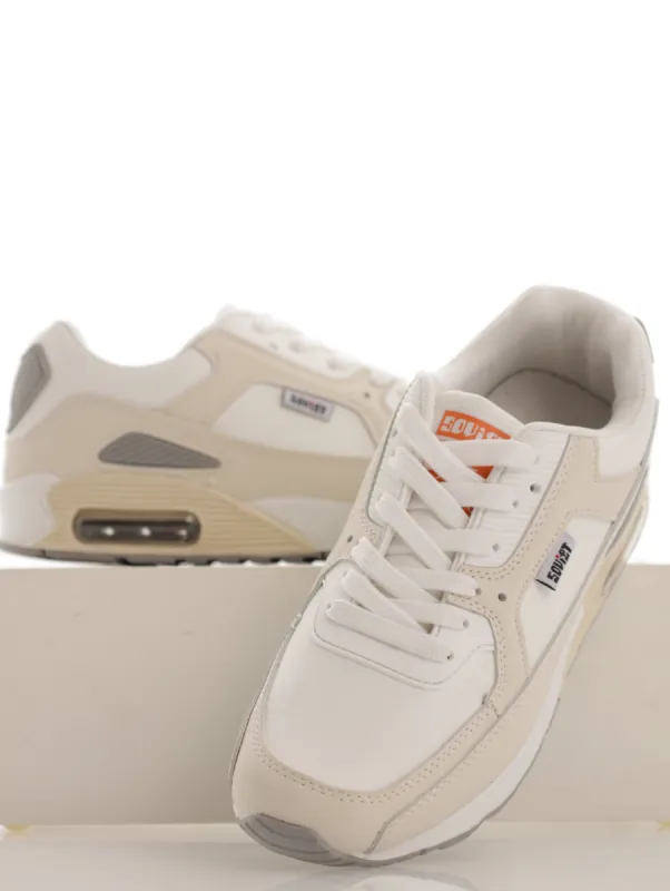 Ladies Apollo Sneaker - Cream sold by Edgars
