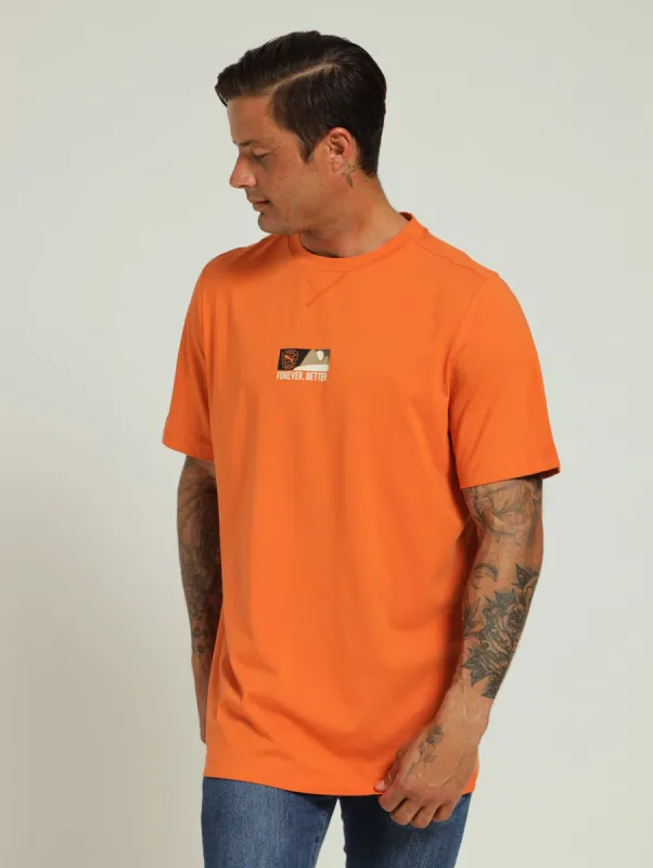 Better Sportswear Tee - Orange sold by Edgars 