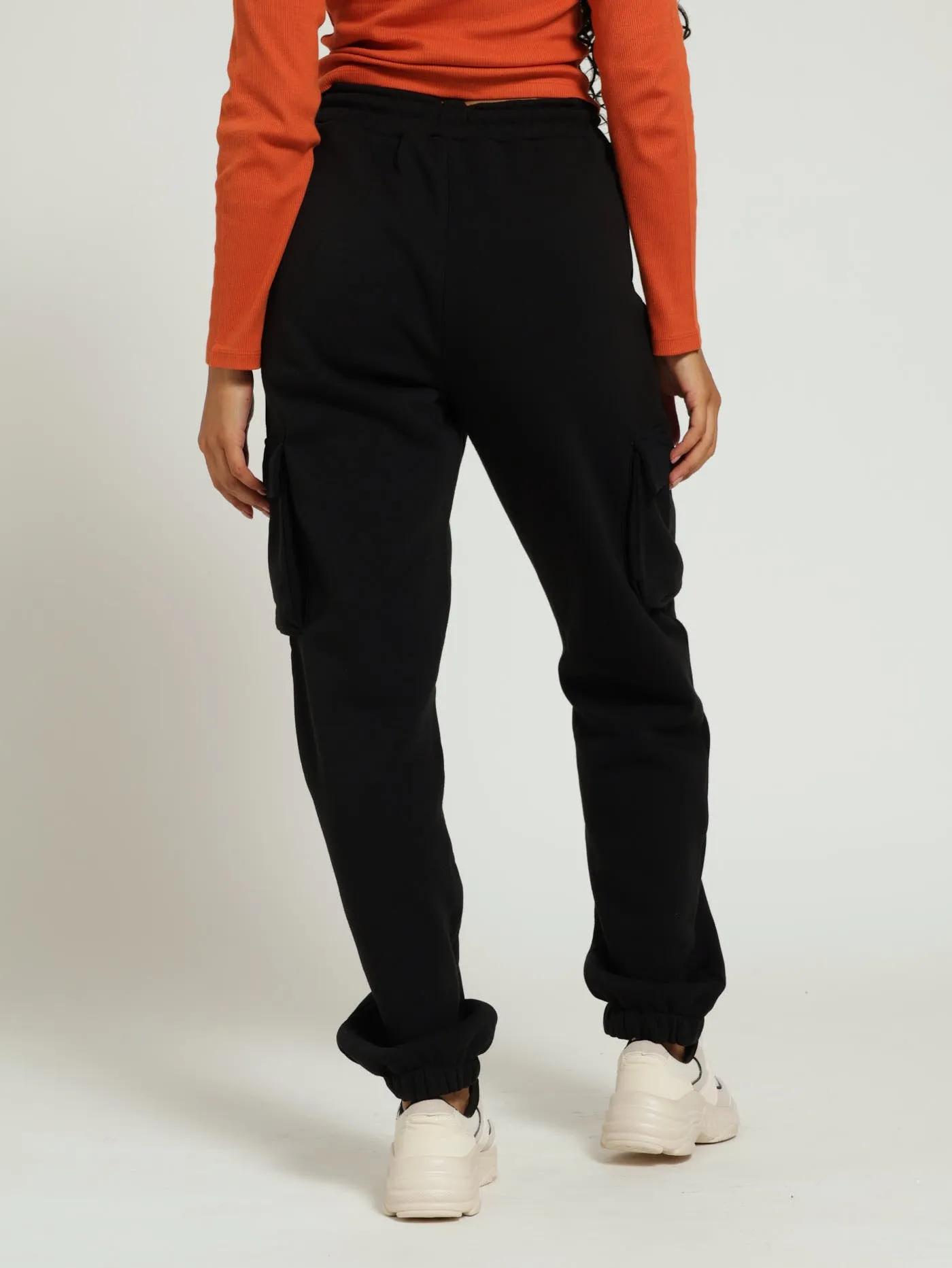 Rib Pocket Fleece Jogger - Black sold by Edgars product image thumbnail 3