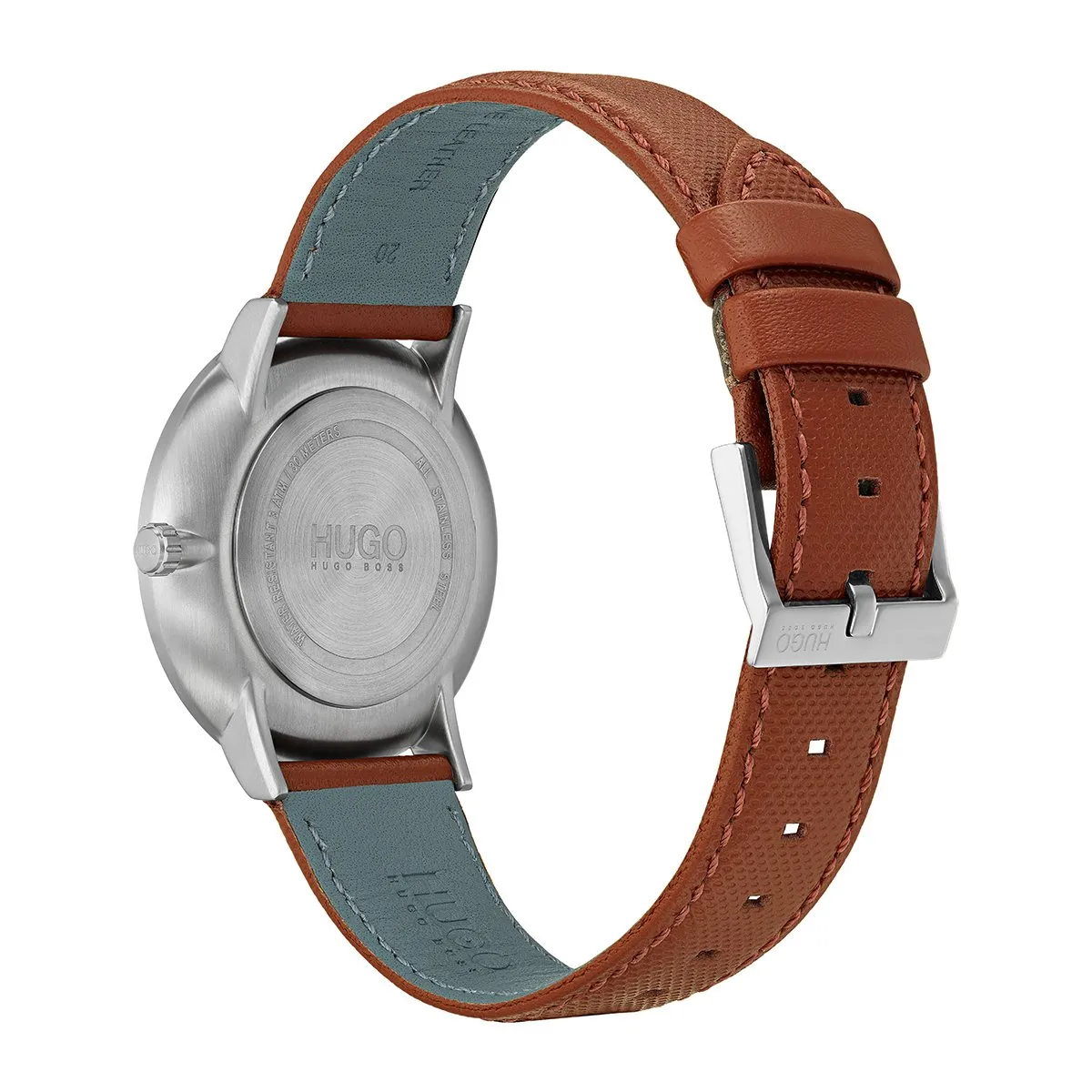 Guide Watch With Blue Dial & Brown Leather Strap sold by Edgars product image thumbnail 3
