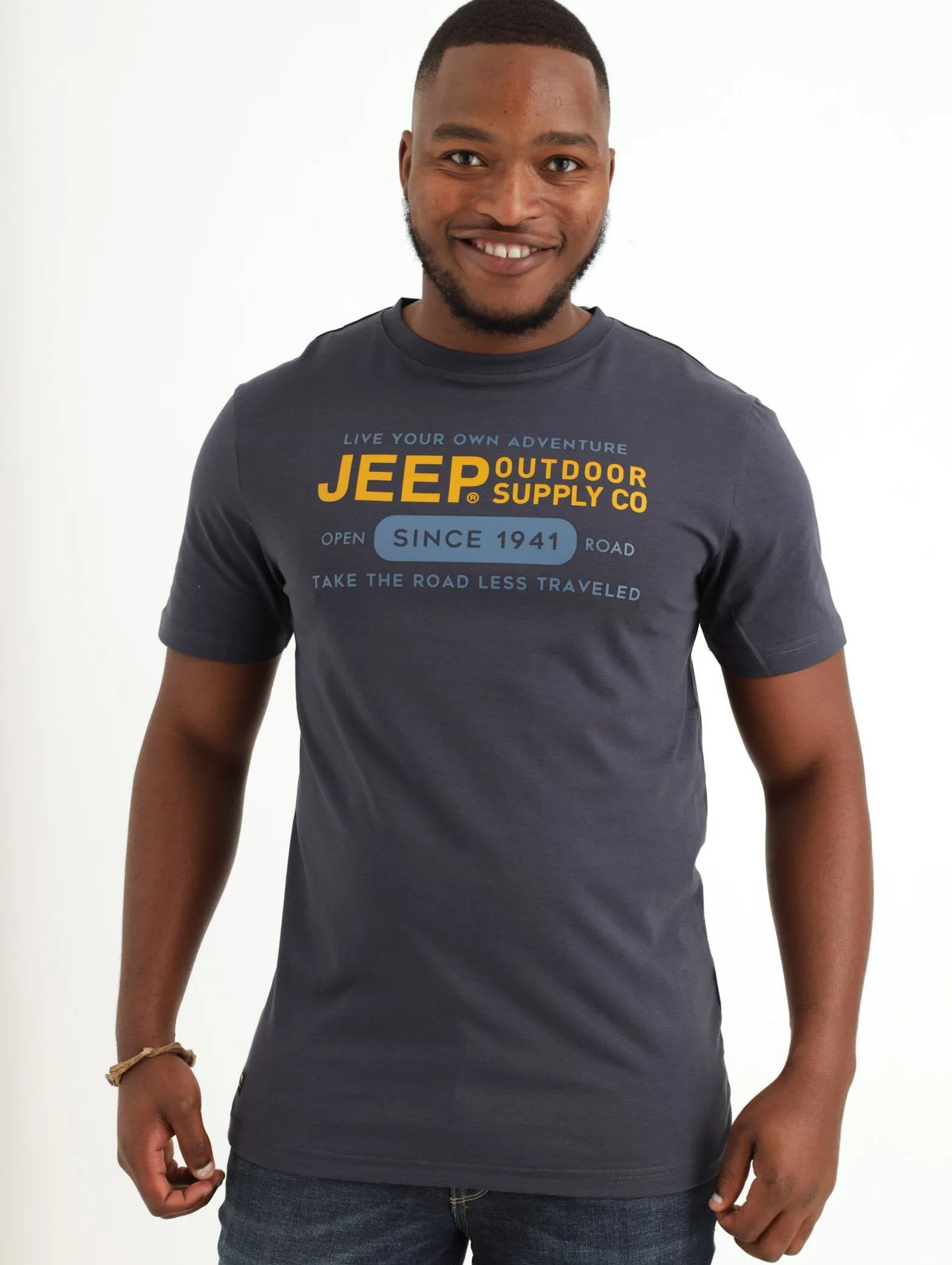 Men's Supply Outdoor Tee - Navy sold by Edgars