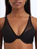 Ladies Double Push Up Microfibre & Mesh Apex Bra - Black sold by Edgars