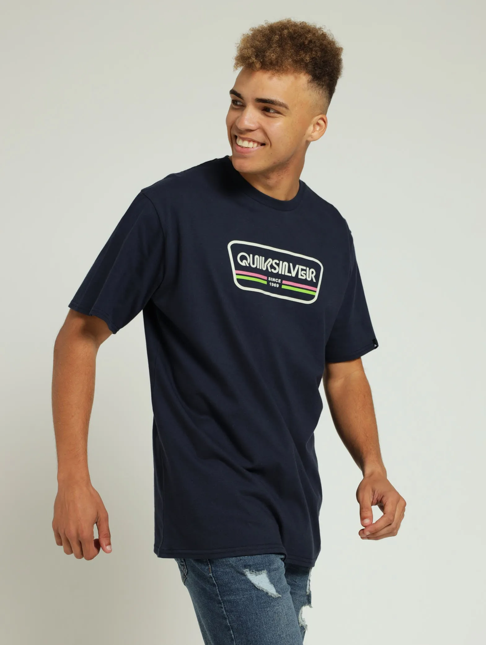 Range Life Front Tee - Navy sold by Edgars product image thumbnail 2