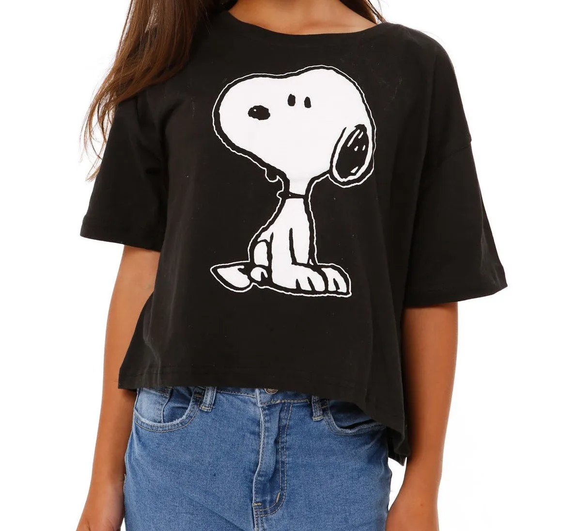 Ladies Peanut Tee - Black sold by Edgars