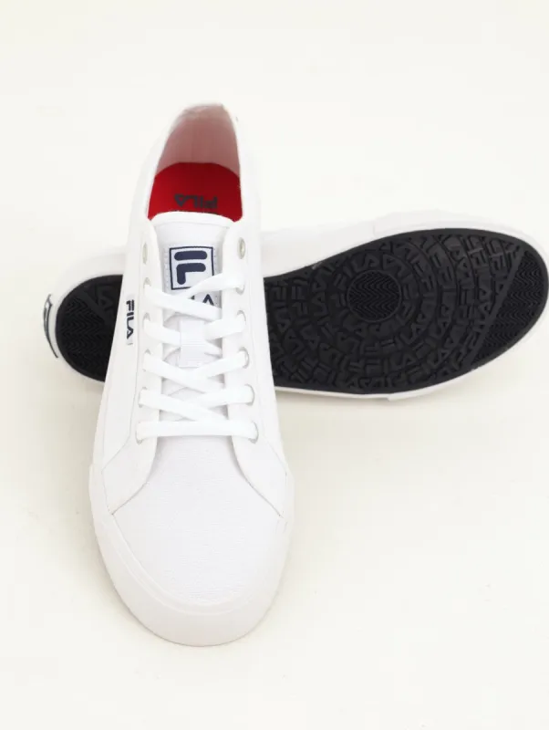 Men's Luca Canvas Sneaker - White sold by Edgars