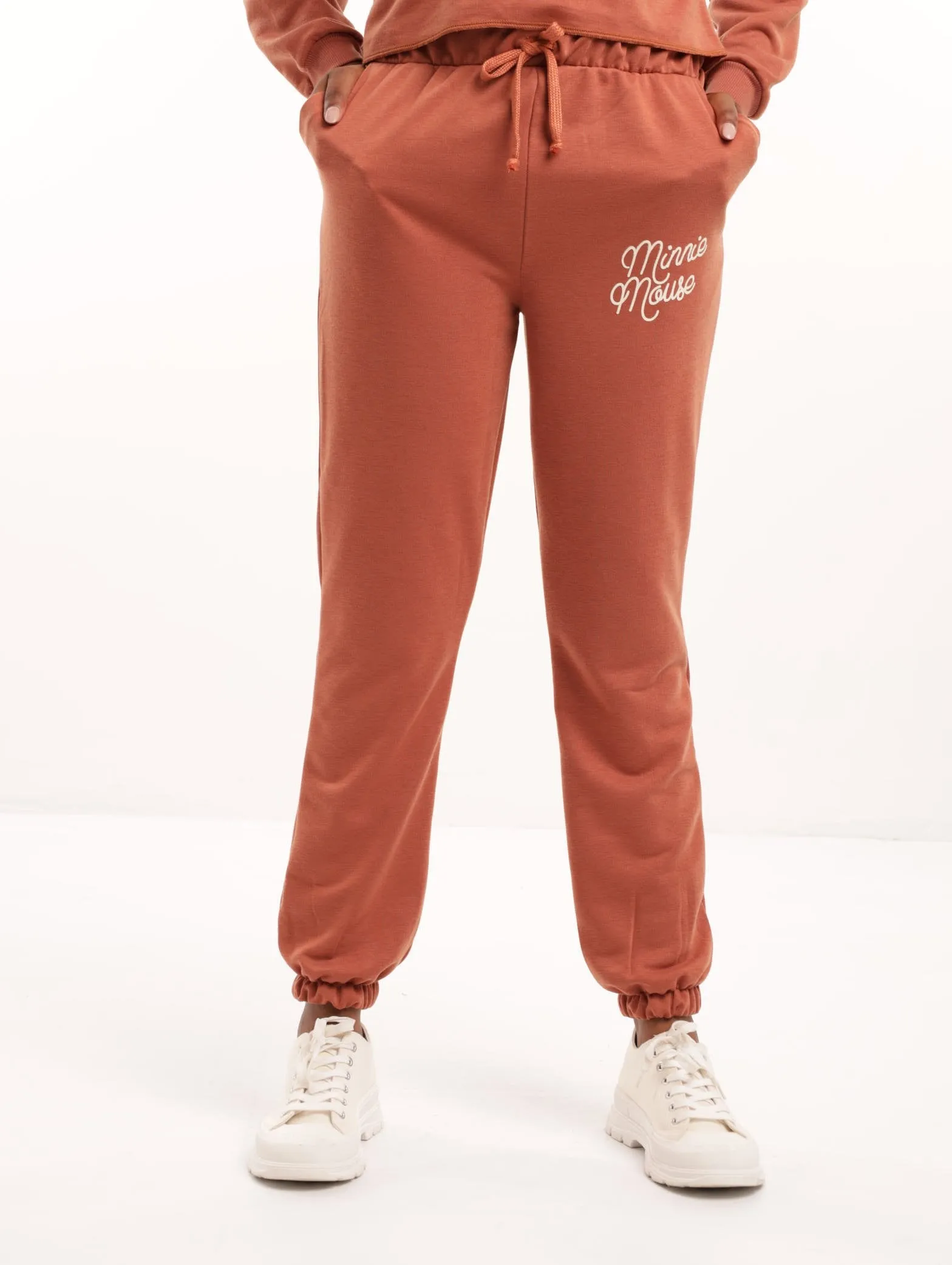 Ladies Minnie Mouse Jogger - Copper sold by Edgars