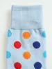 SingleBright Dots Anklet Socks - Blue sold by Edgars 