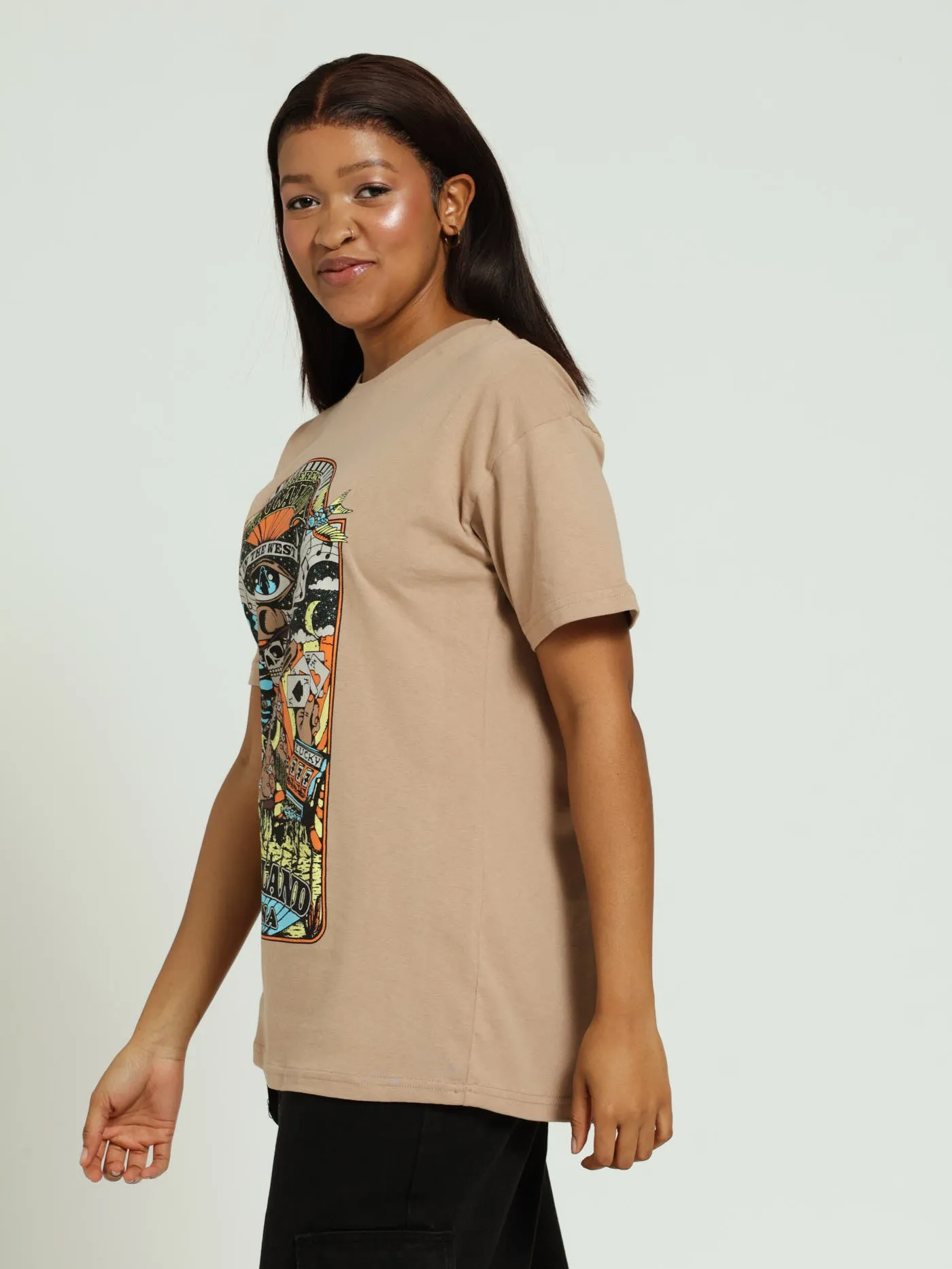 Desert Cowboy Tee - Stone sold by Edgars product image thumbnail 2