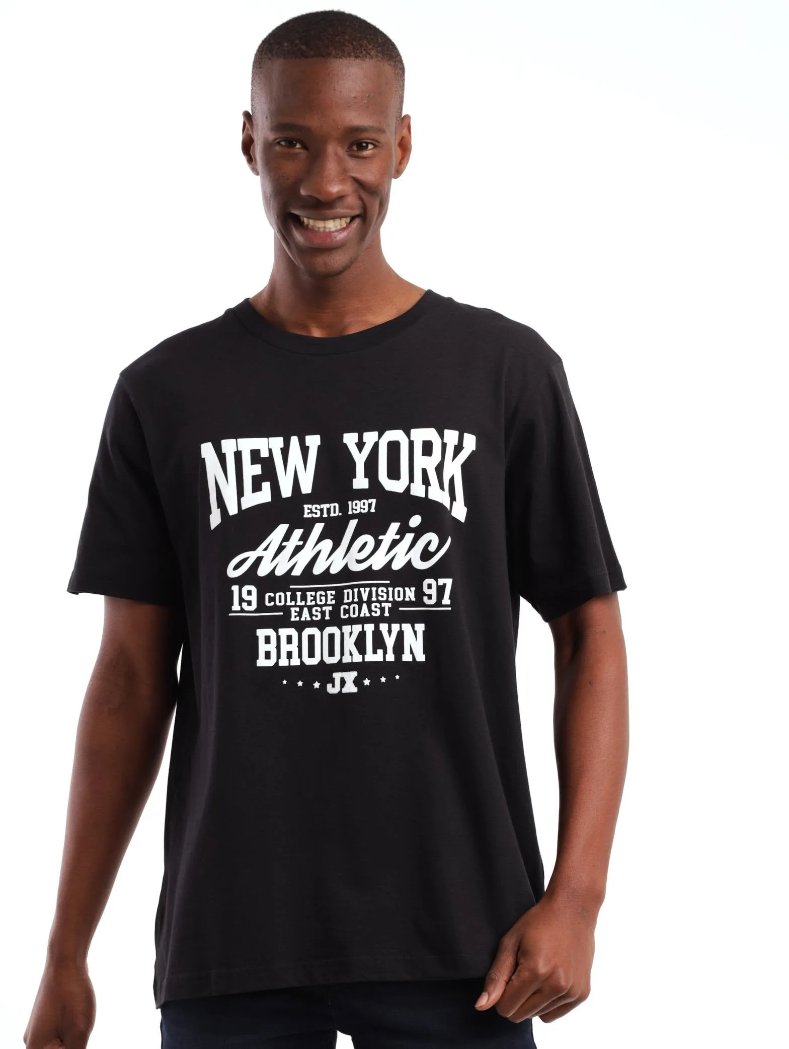 Men's Script Icon Tee - Black sold by Edgars