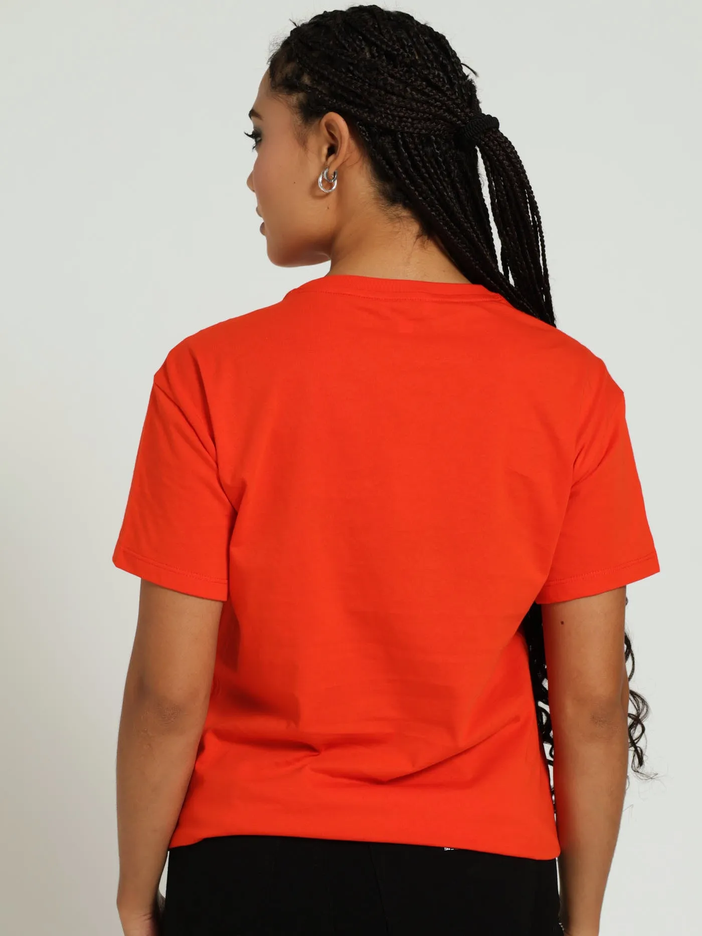 Willow Oversized Logo Tee - Tangerine sold by Edgars product image thumbnail 3