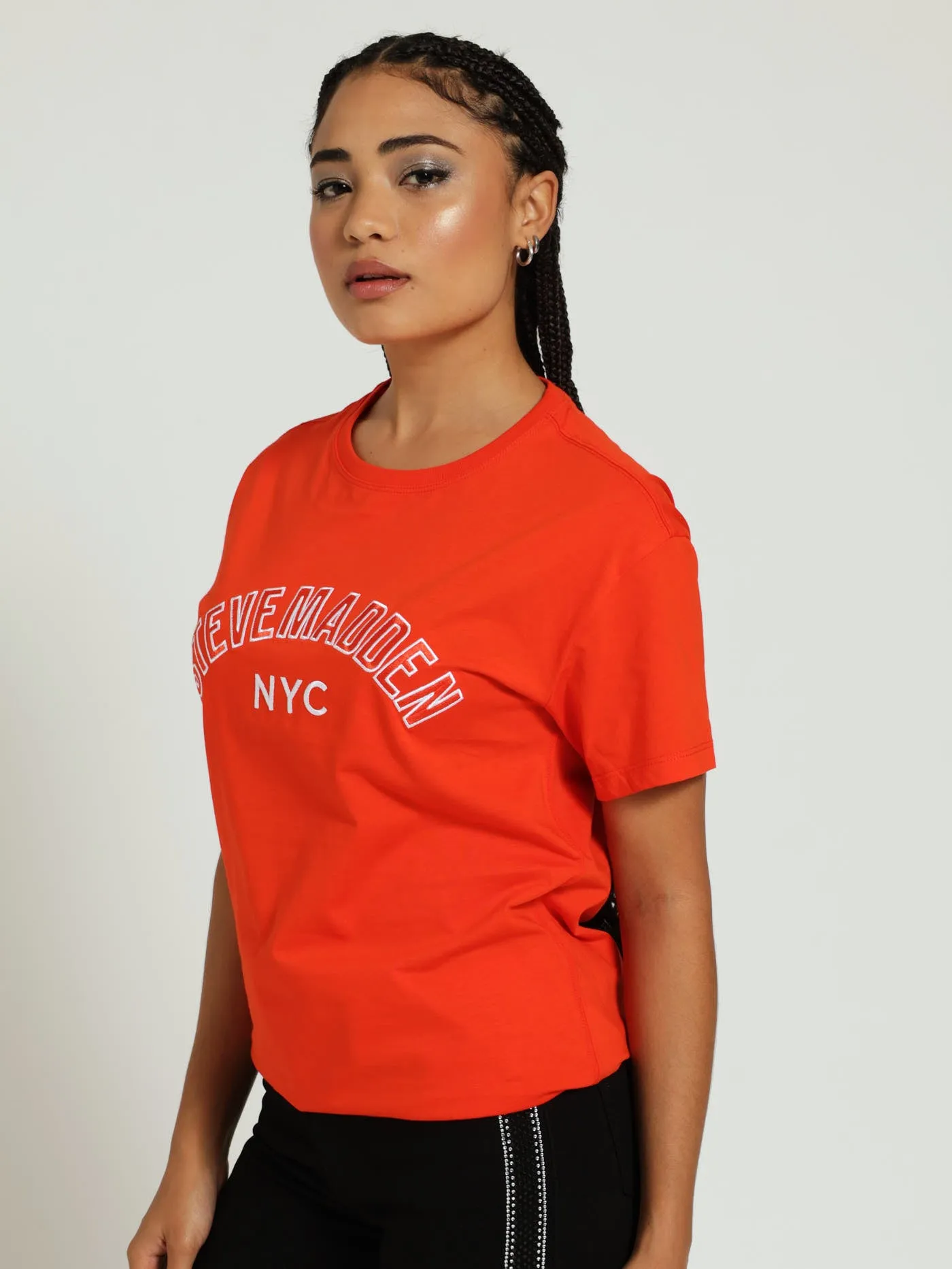 Willow Oversized Logo Tee - Tangerine sold by Edgars product image thumbnail 2