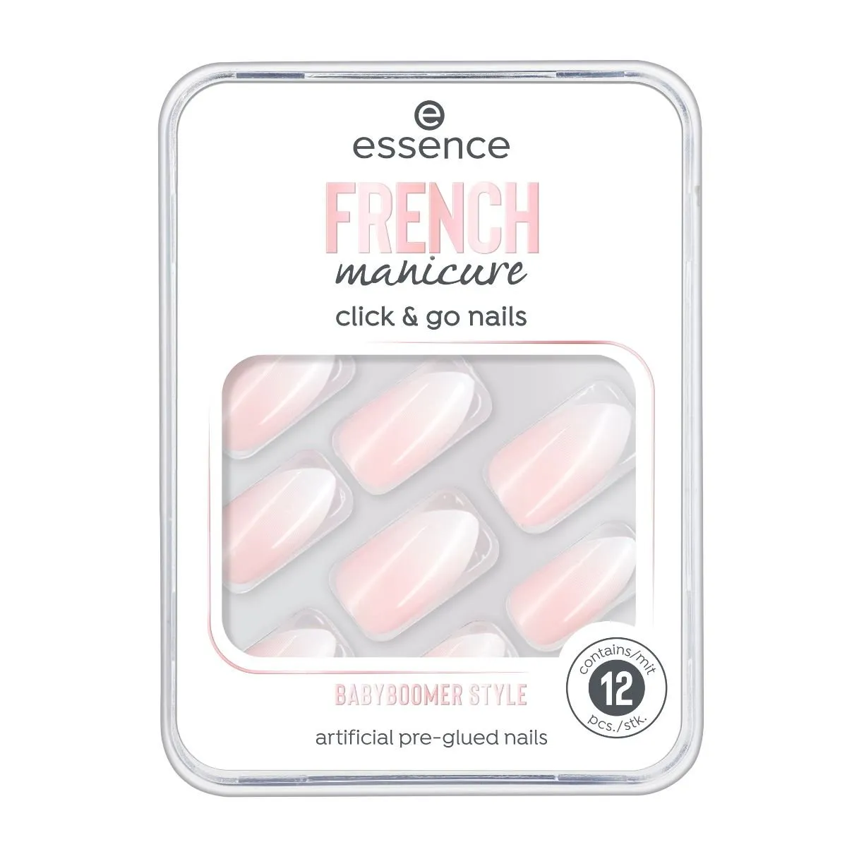 French Manicure Click & Go Nails sold by Edgars