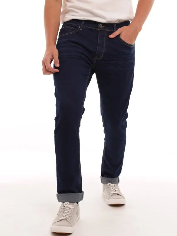 Men's Dark Blue Skinny Denim Jean sold by Edgars
