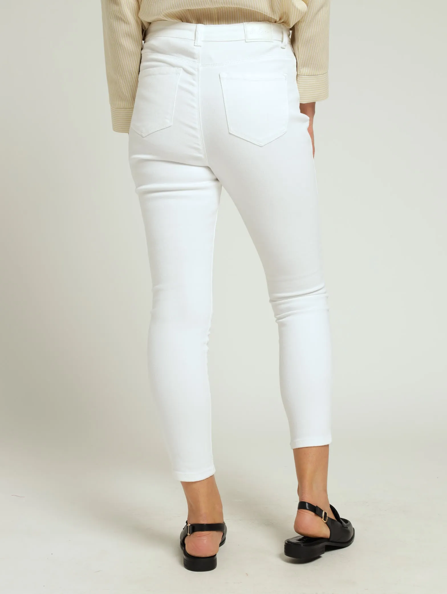 Zigzag Embellished Skinny Jean - White sold by Edgars product image thumbnail 3