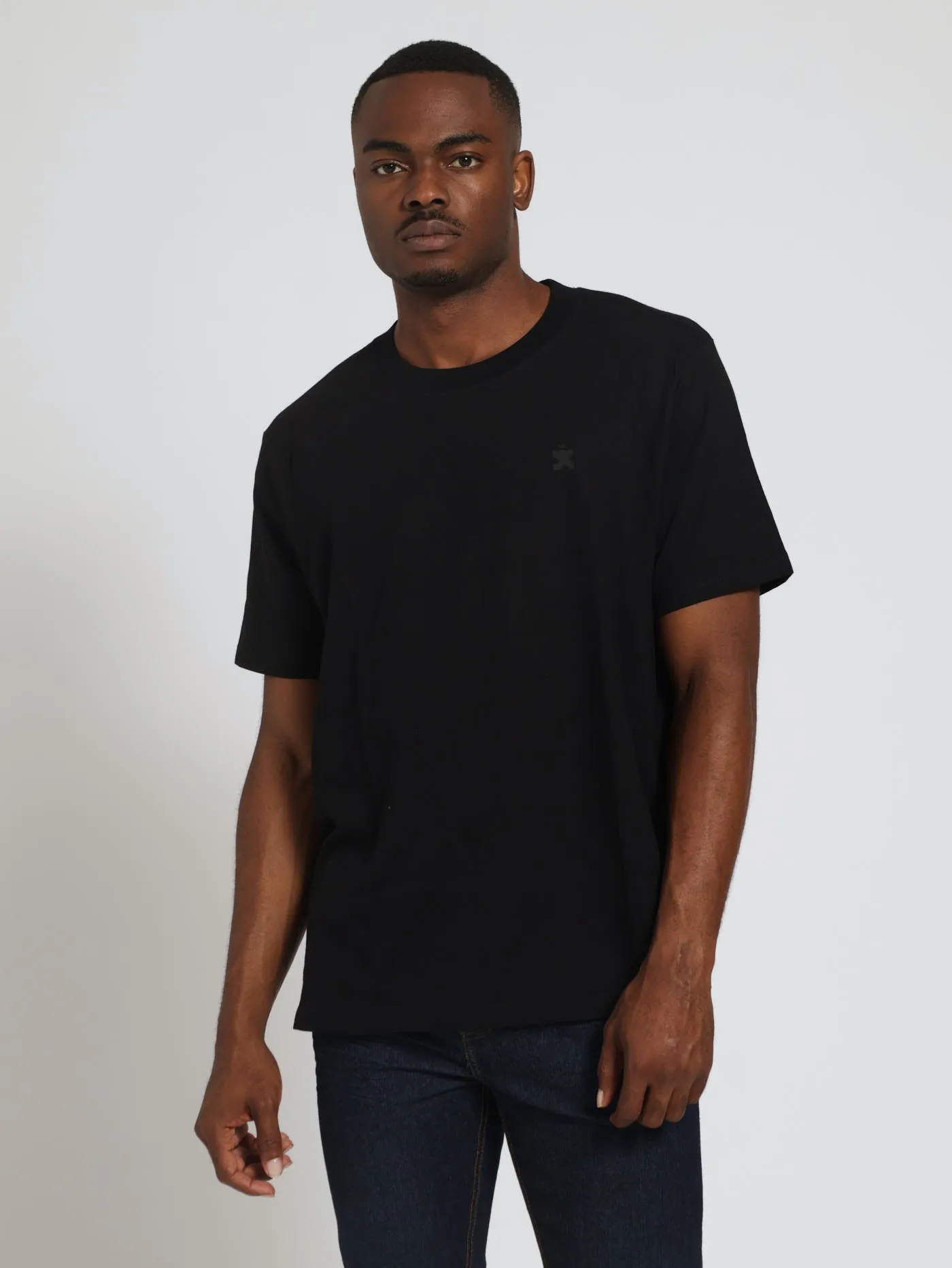 Essential Plain Tee - Black sold by Edgars