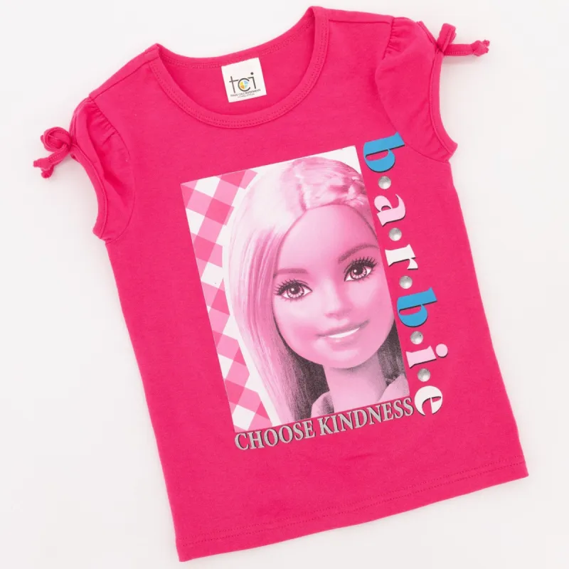 Pre-Girls Barbie Tee - Pink sold by Edgars