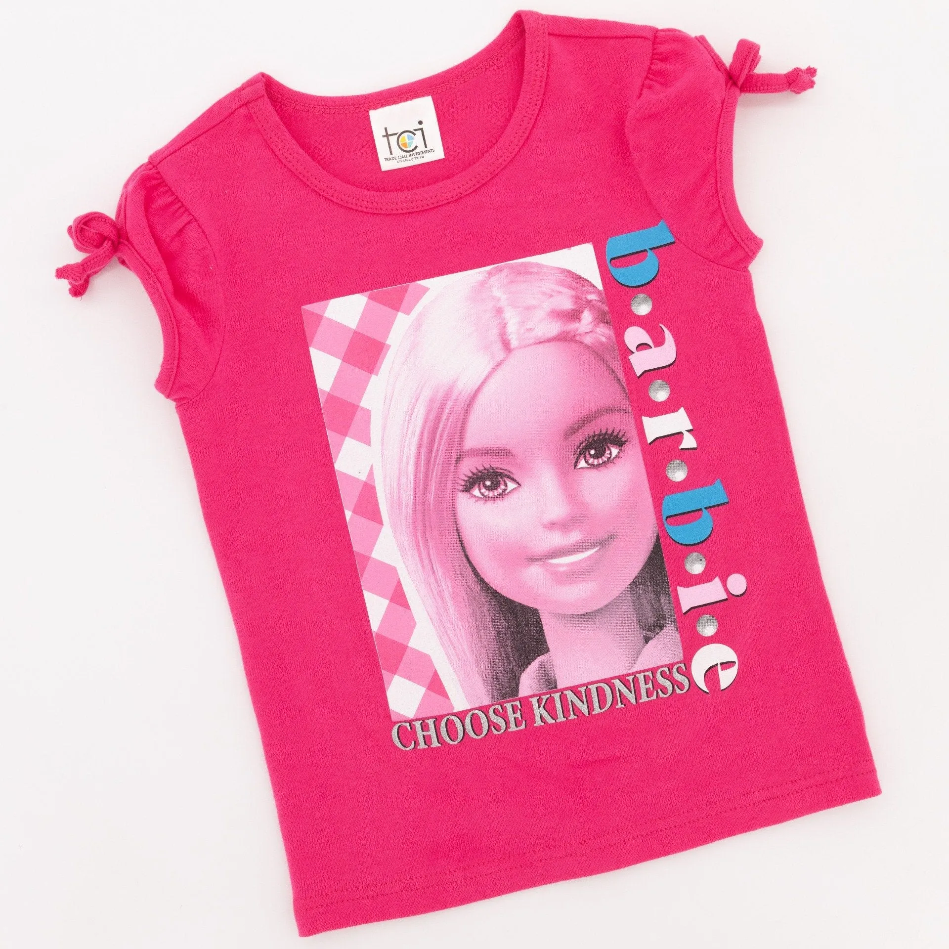 Pre-Girls Barbie Tee - Pink sold by Edgars