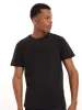Men's Plain Triangle Tee - Black sold by Edgars