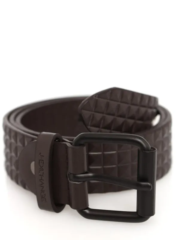 Men's Textured Belt - Brown sold by Edgars