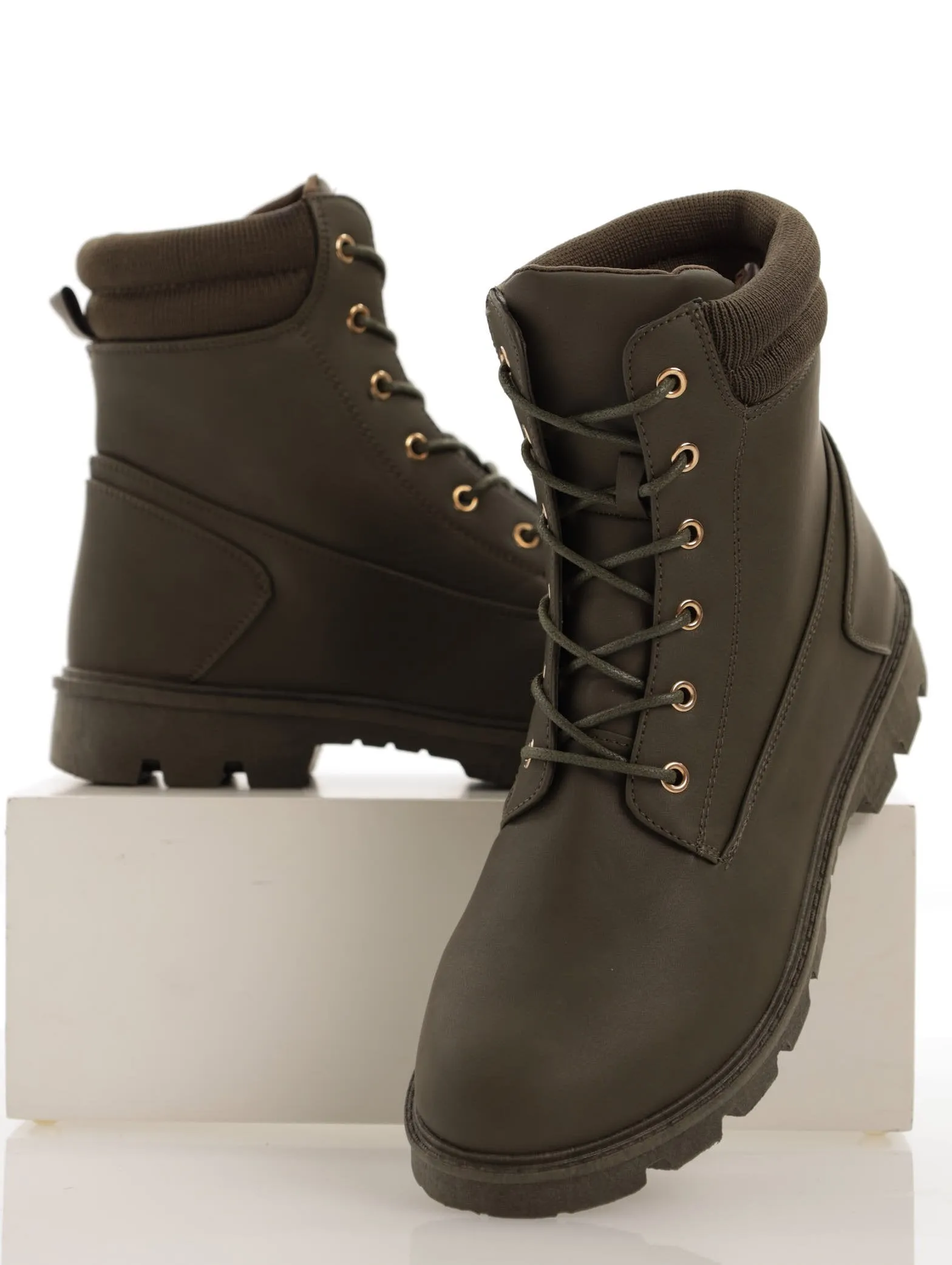 Ladies Mono Worker Boot - Fatigue sold by Edgars