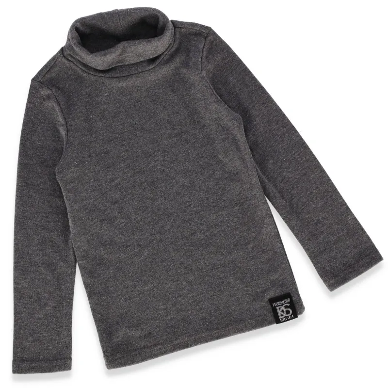 Pre-Boys Poloneck Clip Label Top - Fatigue sold by Edgars