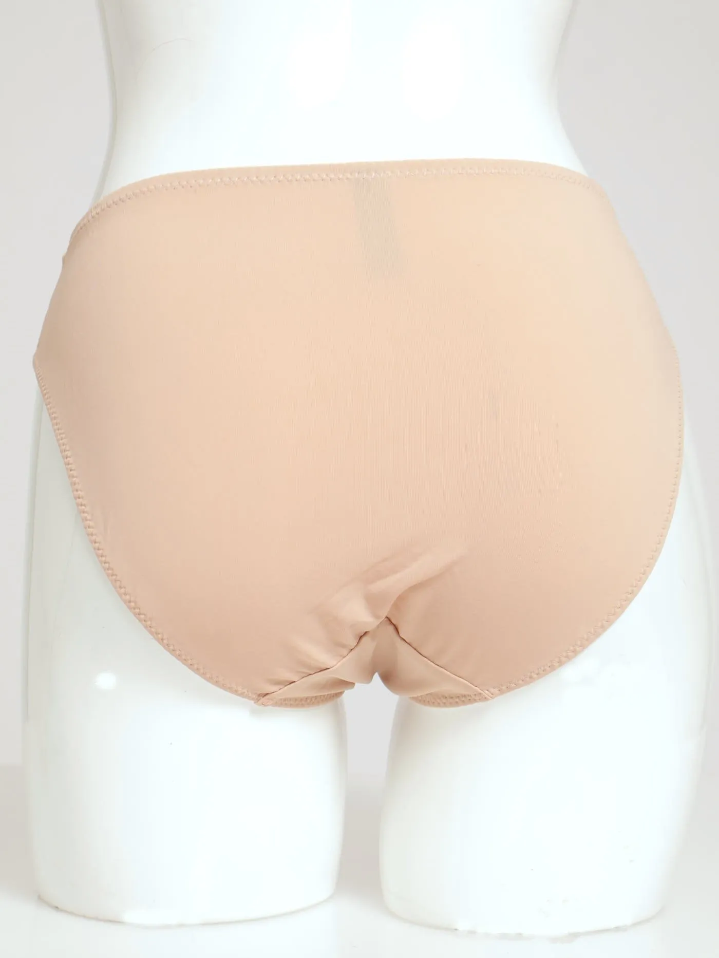 2 Pack Microfibre Lace Bikini Panty - Sage/Nude sold by Edgars product image thumbnail 3