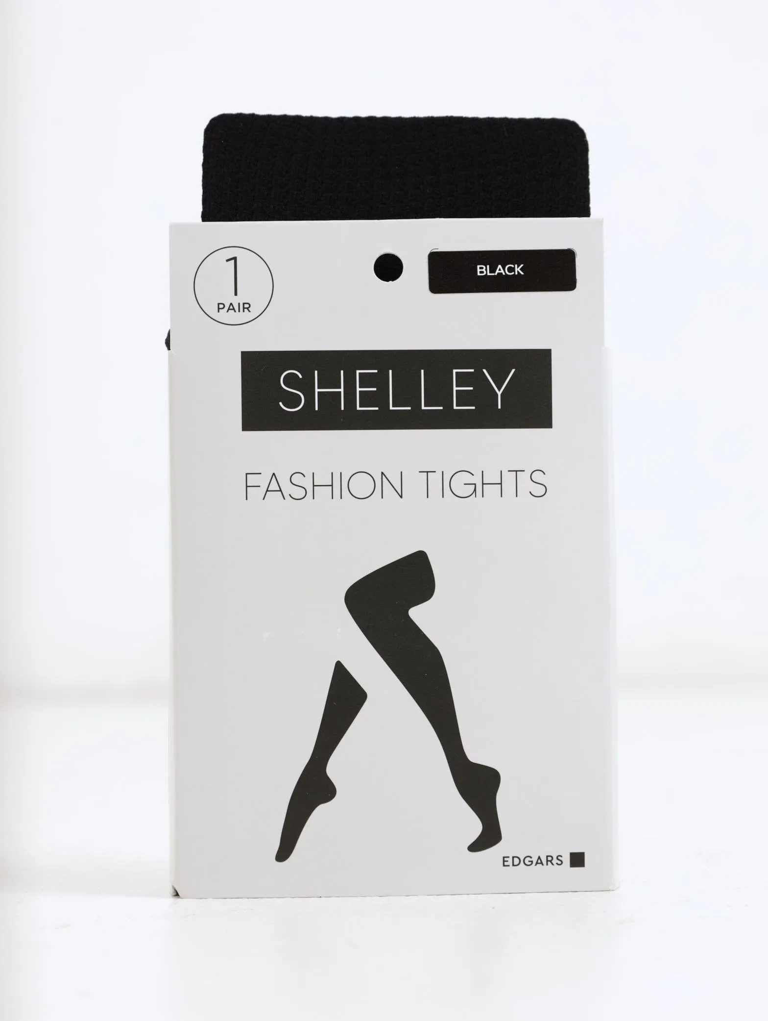 Ladies Houndstooth Tights - Black sold by Edgars