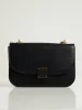 Gold Clasp Satchel - Black sold by Edgars