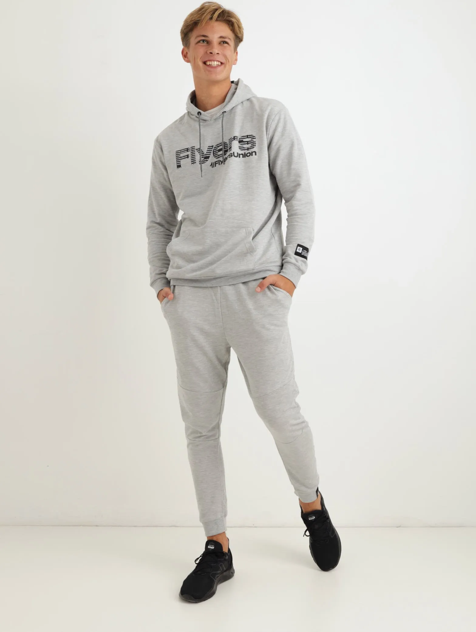 Men's Panel Jogger - Grey Melange sold by Edgars