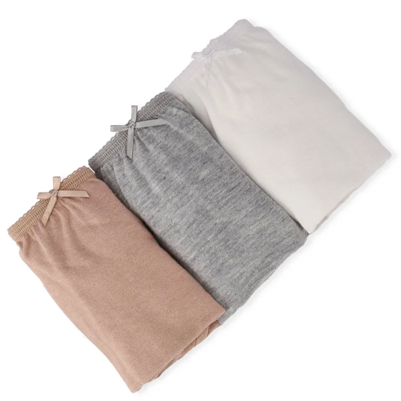 Ladies 3 Pack Cotton Plain Brief sold by Edgars