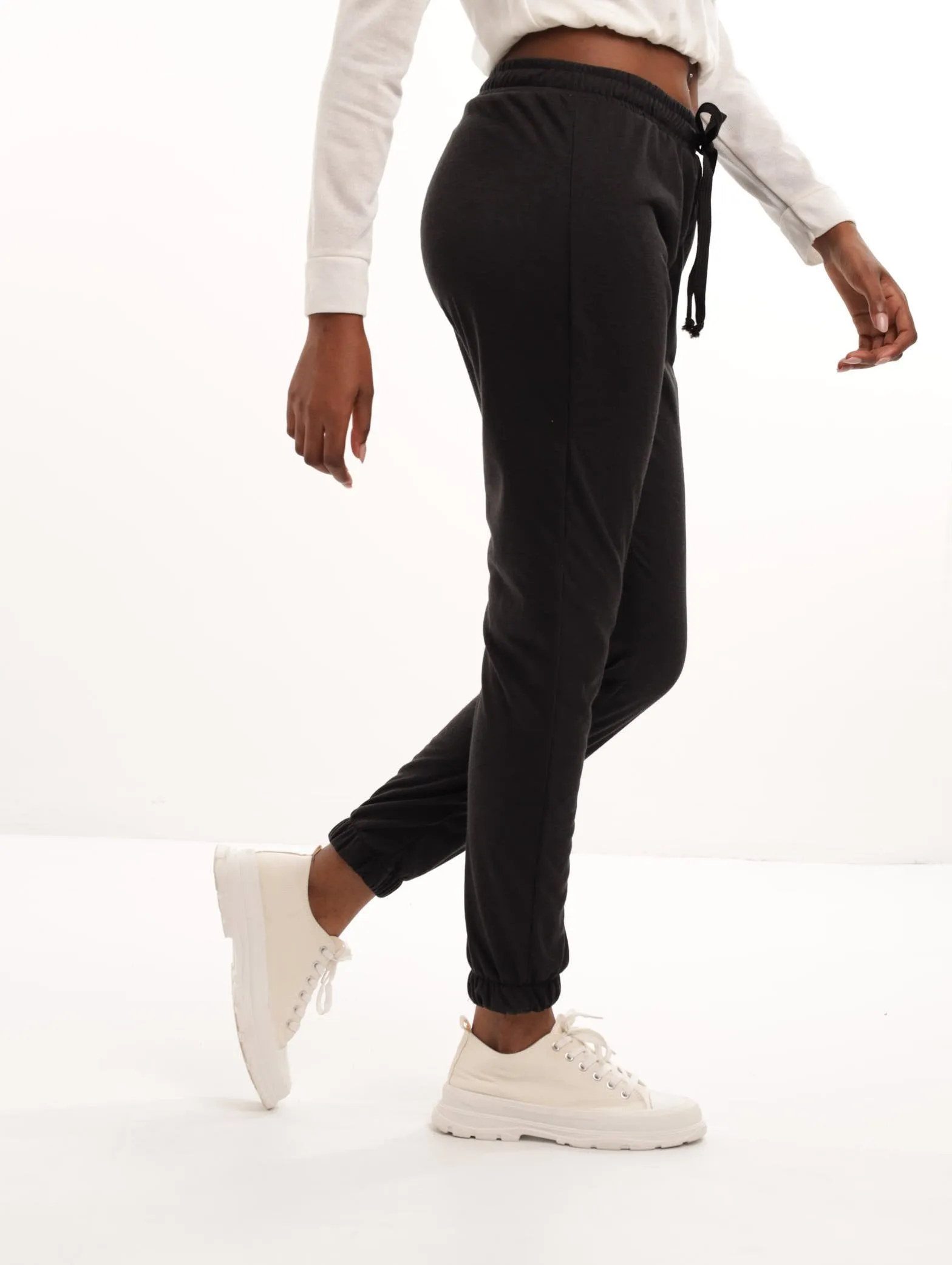 Ladies Drapy Jogger - Black sold by Edgars product image thumbnail 2