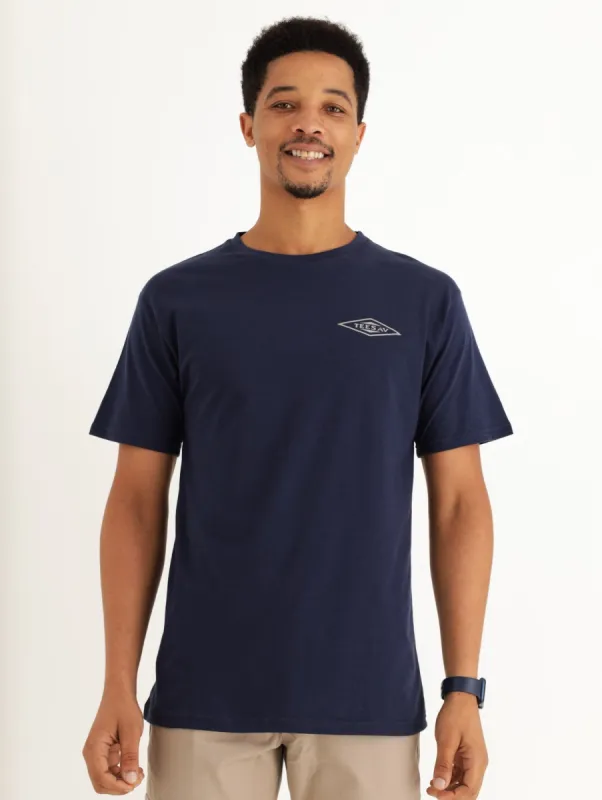 Men's Basic Tee - Navy sold by Edgars