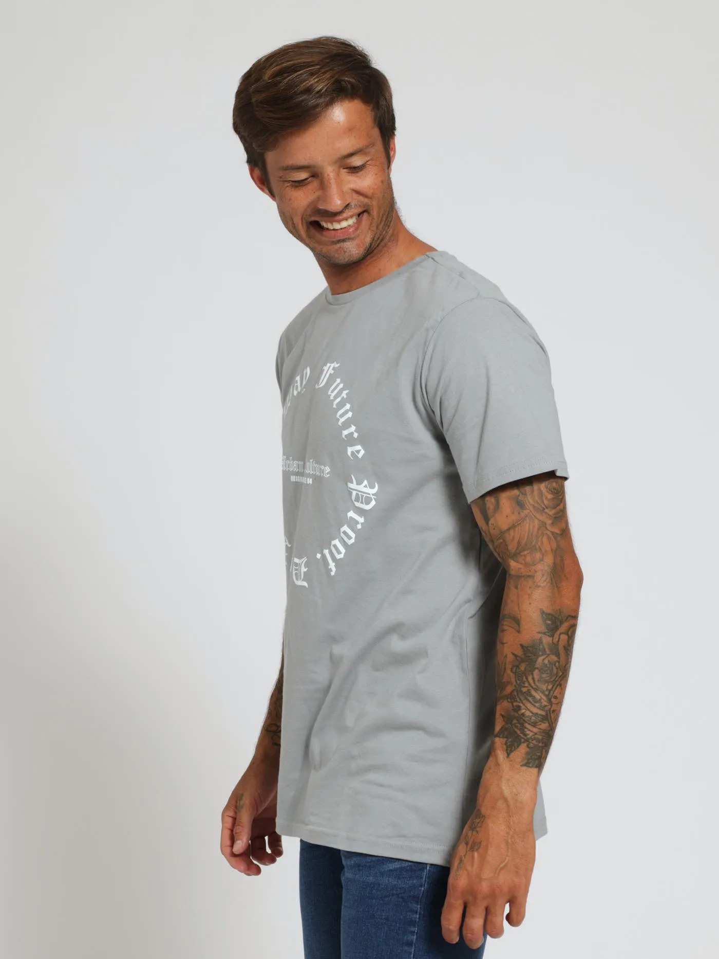Basic Print Tee - Dark Grey sold by Edgars product image thumbnail 3