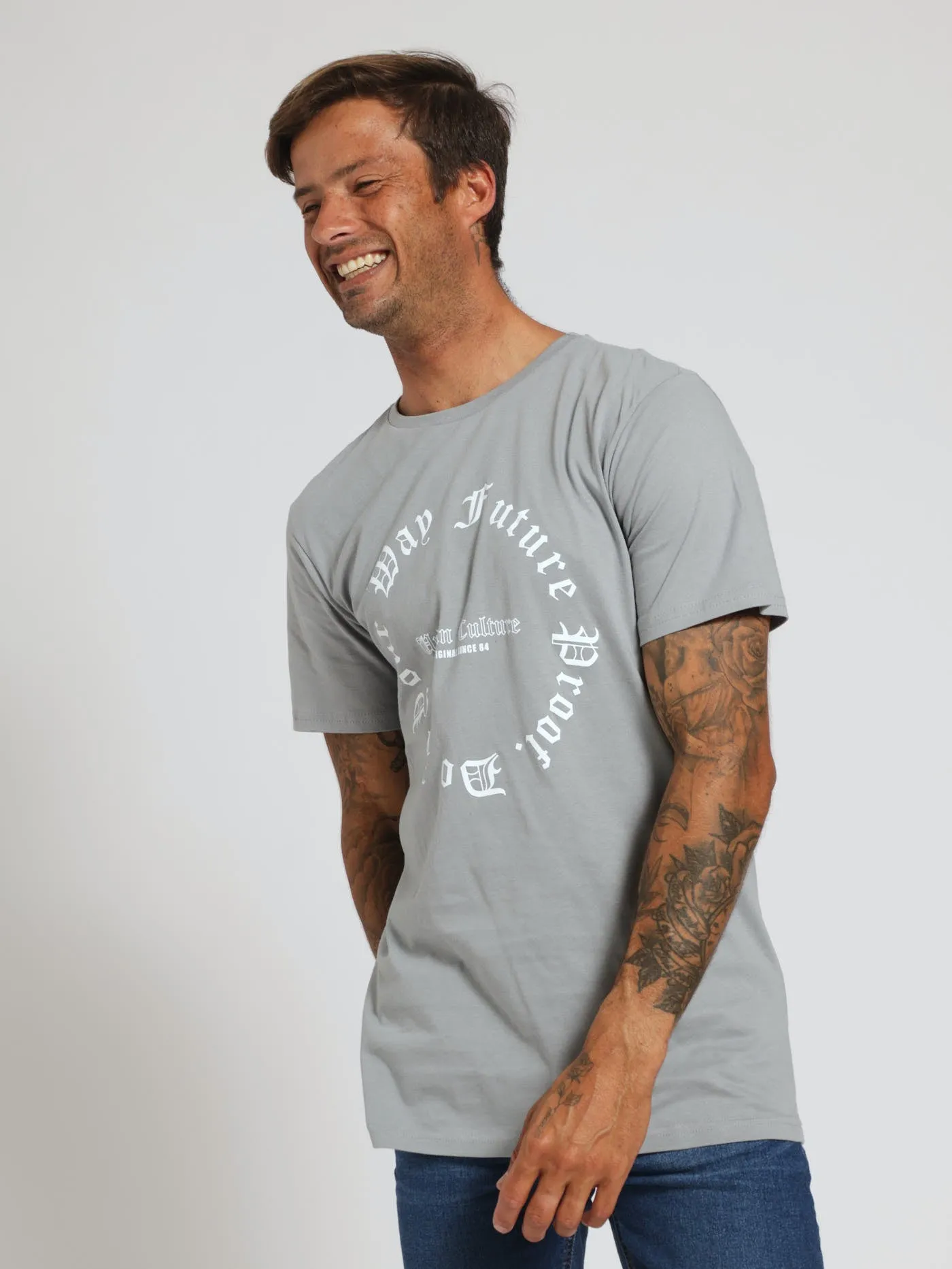 Basic Print Tee - Dark Grey sold by Edgars product image thumbnail 2