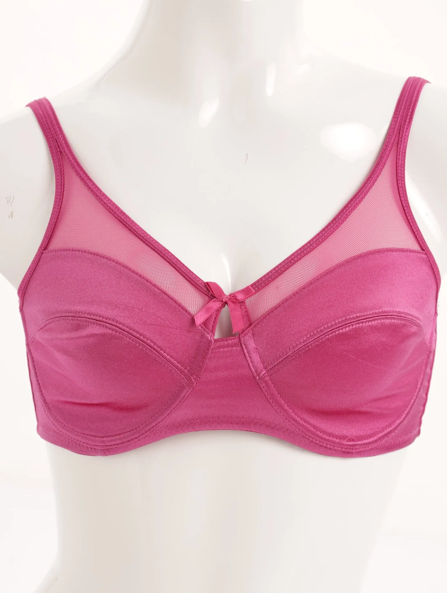 Ladies Single Minimiser Bra - White sold by Edgars