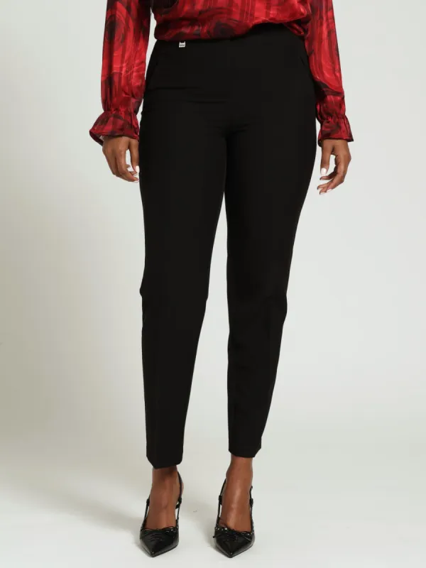 Ingot Slim Leg Pants - Black sold by Edgars