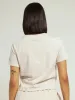 Pamala Basic Logo Tee - Champagne sold by Edgars