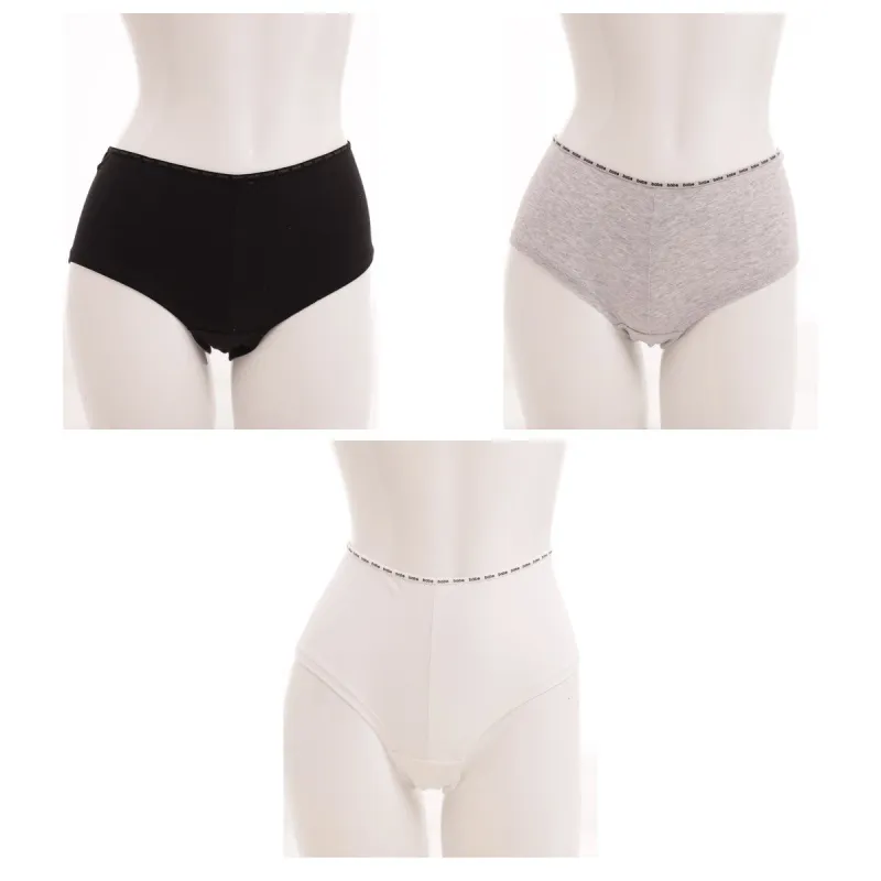 Ladies 3 Pack Cotton Lycra Tanga Panty sold by Edgars